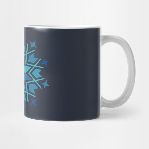 Bluetiful Snowflake by Shelby Ly Designs